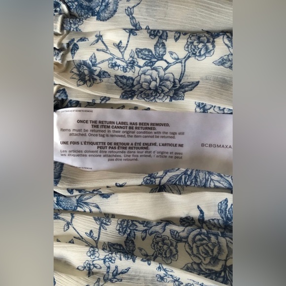 BCBG Max Azria Floral Print Sleeveless Midi Dress- New Without Tag Size S - Picture 2 of 6